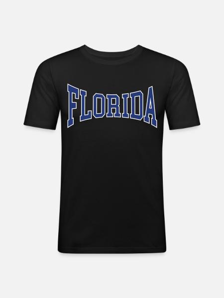 Florida - Men's Slim Fit T-Shirt - black