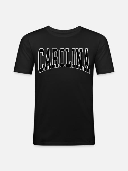 Carolina - Men's Slim Fit T-Shirt - black