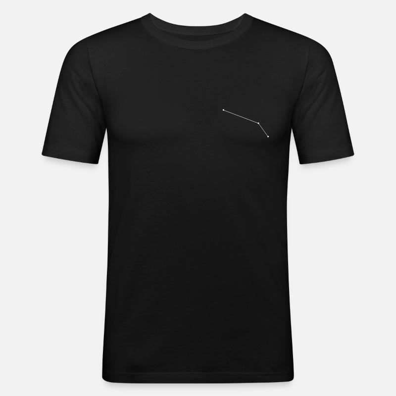 Aries Gift Idea white - Men's Slim Fit T-Shirt - black