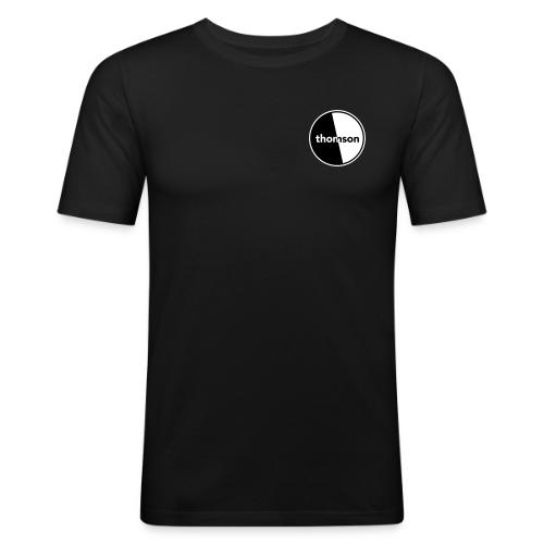 Thomson Rockband Logo - Männer Slim Fit T-Shirt