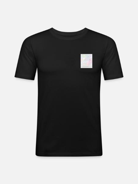 Instant image luminous - Men's Slim Fit T-Shirt - black