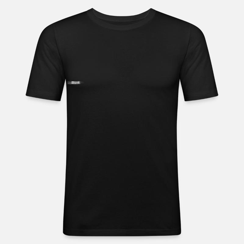 Gscheidhaferl - Männer Slim Fit T-Shirt - Schwarz