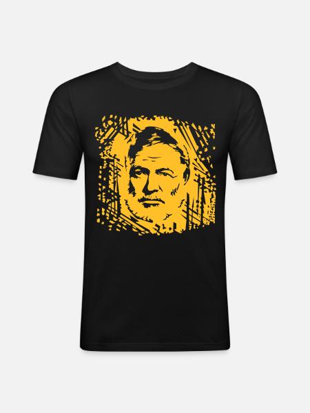 Hemingway - Men's Slim Fit T-Shirt - black