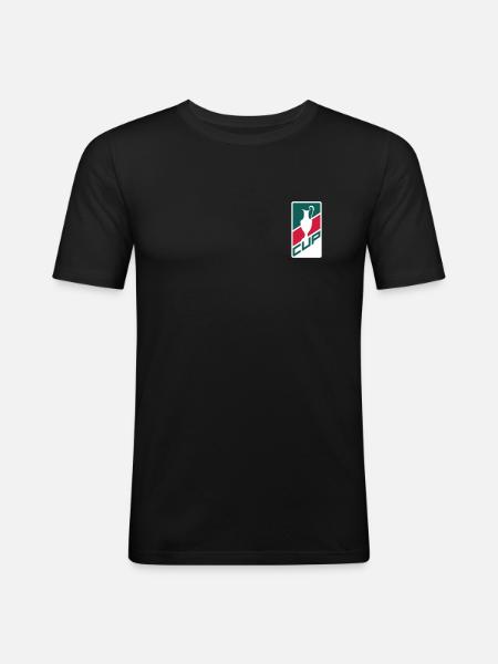 Cup - Men's Slim Fit T-Shirt - black
