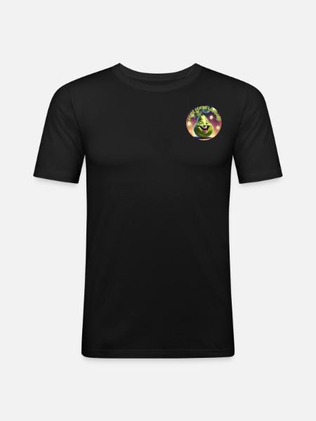 I'm splitting my pear - Men's Slim Fit T-Shirt - black