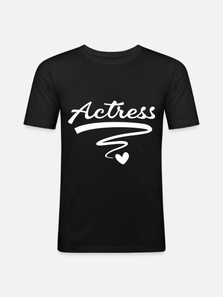 Actress Actress - Men's Slim Fit T-Shirt - black
