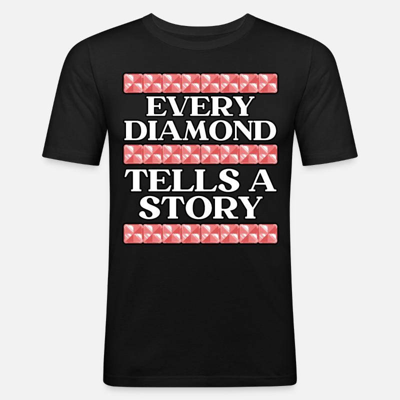 Diamond Painting Tools Diamond Painter - Men's Slim Fit T-Shirt - black