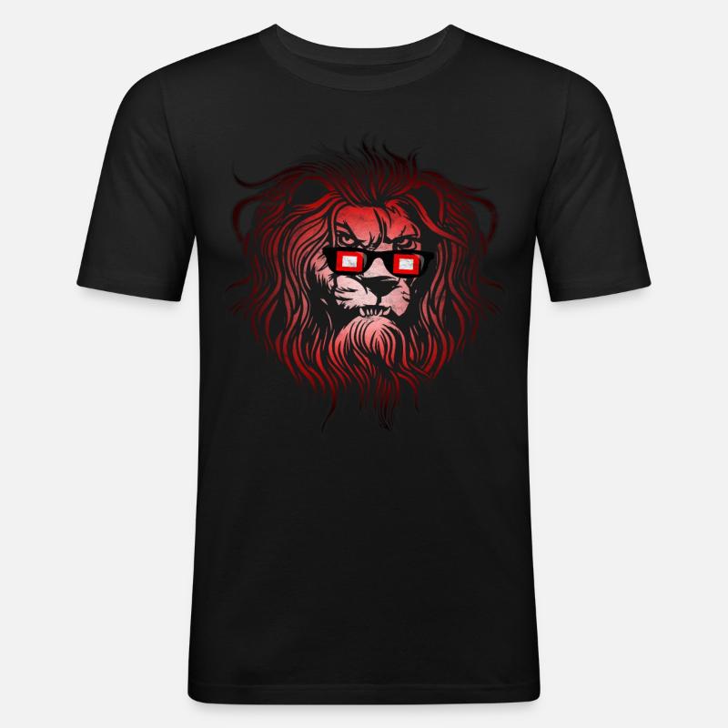 Baster - Männer Slim Fit T-Shirt - Schwarz