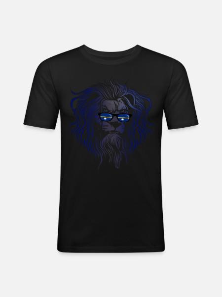 Nauru - T-shirt près du corps Homme - noir