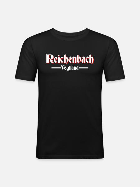 Reichenbach - Männer Slim Fit T-Shirt - Schwarz