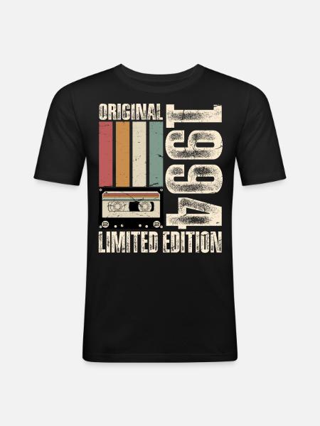 30 års fødselsdag 1994 Vintage Retro Vintage - Herre Slim Fit T-Shirt - sort