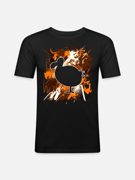 Dodo - Men's Slim Fit T-Shirt - black