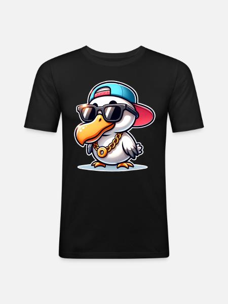 Dodo - Men's Slim Fit T-Shirt - black