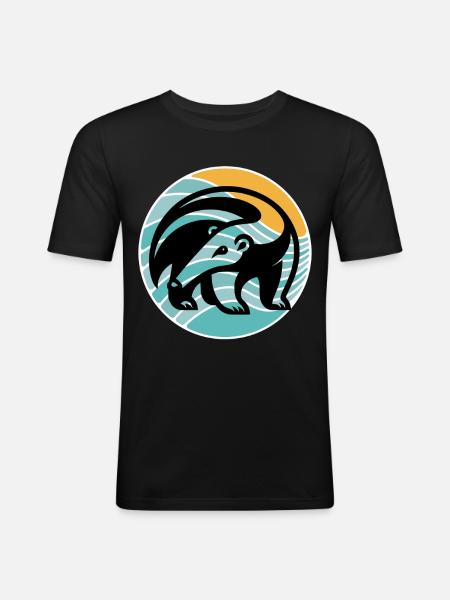 Anteater - Men's Slim Fit T-Shirt - black