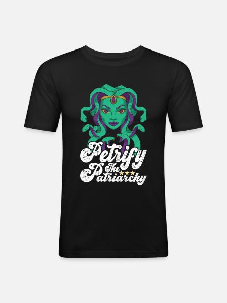 Feminisme Feministisk Feminist - Herre Slim Fit T-Shirt - sort