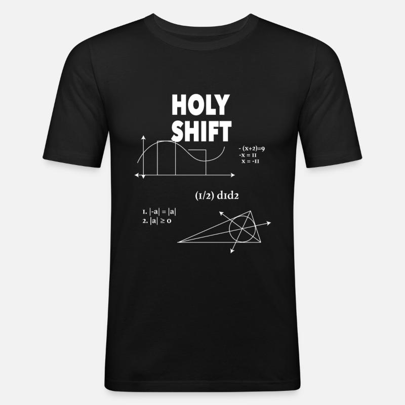 Physics Science Science gift - Men's Slim Fit T-Shirt - black