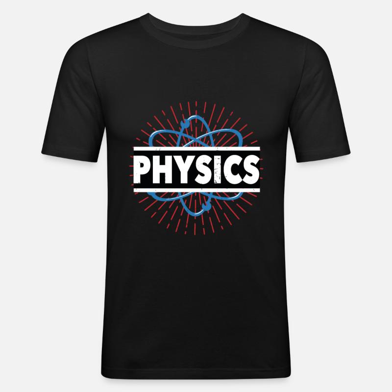 Physics Science Science gift - Men's Slim Fit T-Shirt - black