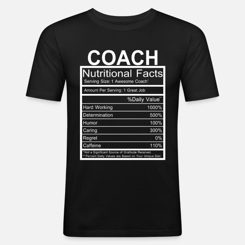 Coach - Männer Slim Fit T-Shirt - Schwarz