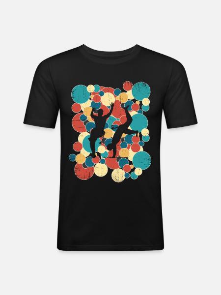 Capoeira - Men's Slim Fit T-Shirt - black