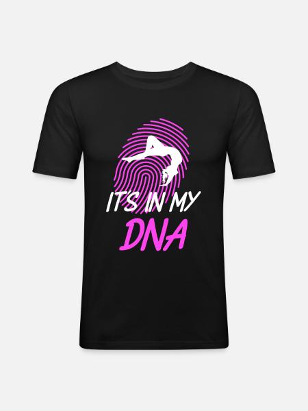 Gymnast Handstand gymnastics gymnastics - Men's Slim Fit T-Shirt - black