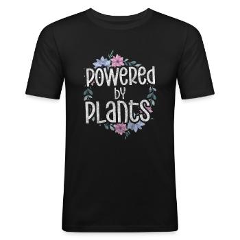 Potion Health Shaman - Men's Slim Fit T-Shirt - black - Front - Nik (191cm)