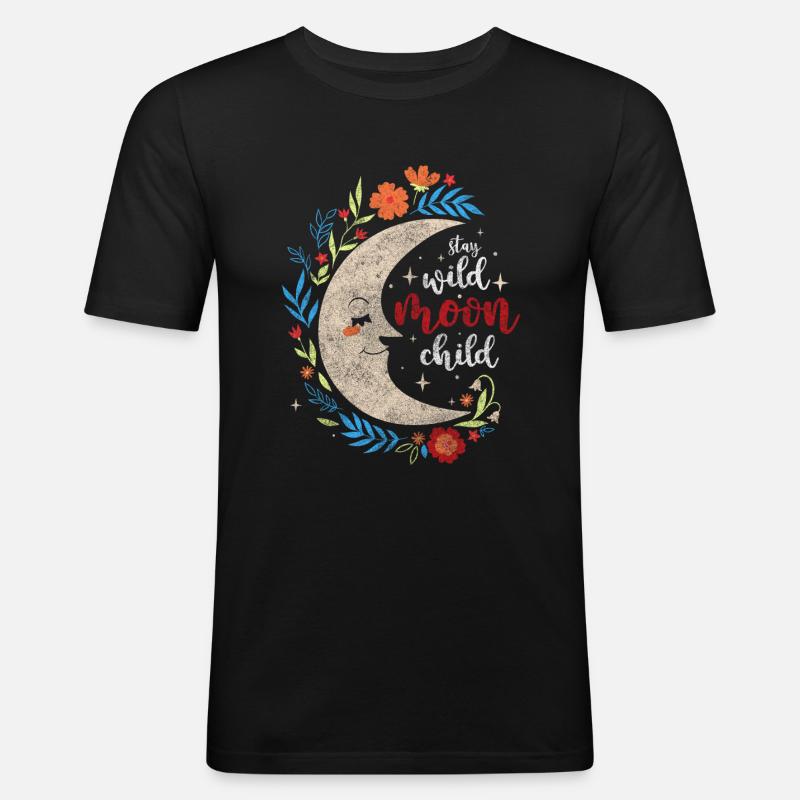 Symbol Sonne Religion Elemente - Männer Slim Fit T-Shirt - Schwarz