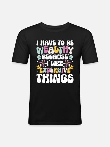 Empire Business Health - Men's Slim Fit T-Shirt - black