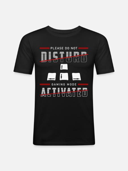 Gamer League - Men's Slim Fit T-Shirt - black