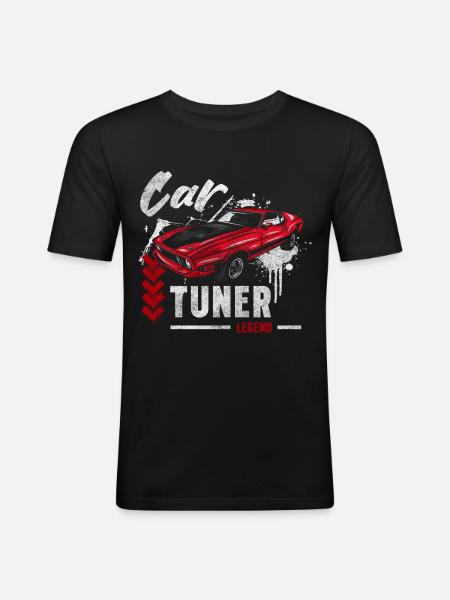 Tuning Mechanic Contest - Men's Slim Fit T-Shirt - black