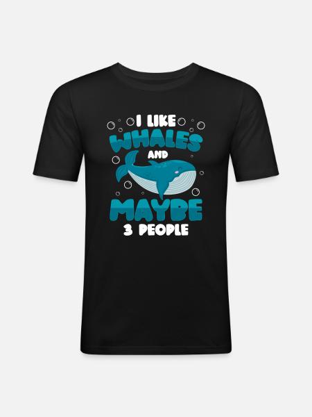 Plongée en mer - T-shirt près du corps Homme - noir