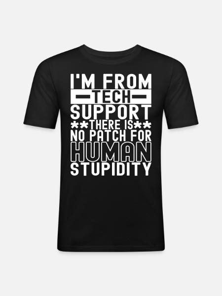Programmer Cyber Security - Men's Slim Fit T-Shirt - black