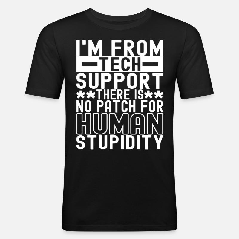 Programmer Cyber Security - Men's Slim Fit T-Shirt - black