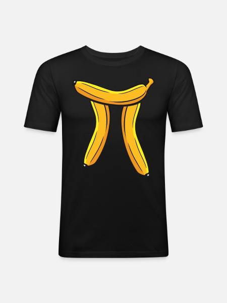 Math Teacher - Men's Slim Fit T-Shirt - black