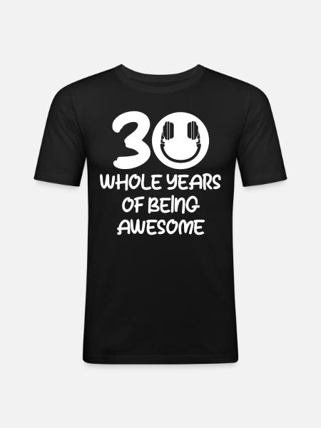 DJ Performance - Men's Slim Fit T-Shirt - black
