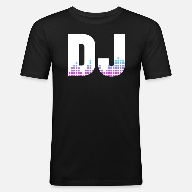 DJ Performance - Men's Slim Fit T-Shirt - black