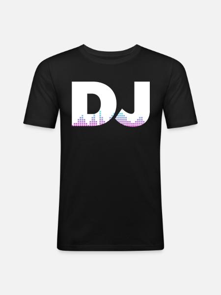 DJ Performance - Men's Slim Fit T-Shirt - black