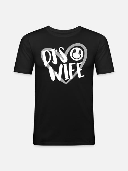 DJ Performance - T-shirt près du corps Homme - noir