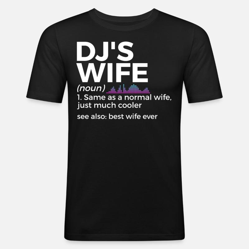DJ Performance - Men's Slim Fit T-Shirt - black