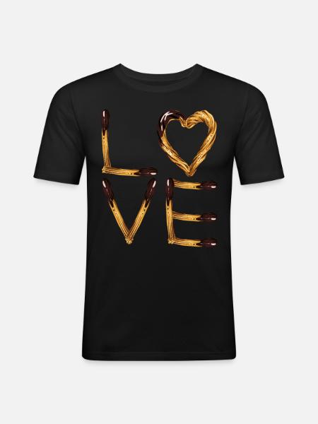 Churros - Men's Slim Fit T-Shirt - black