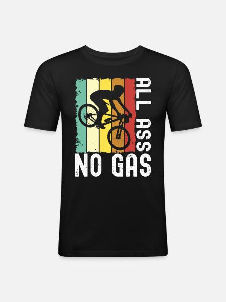 Bicycle cyclists - Men's Slim Fit T-Shirt - black