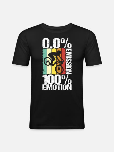 Bicycle cyclists - Men's Slim Fit T-Shirt - black