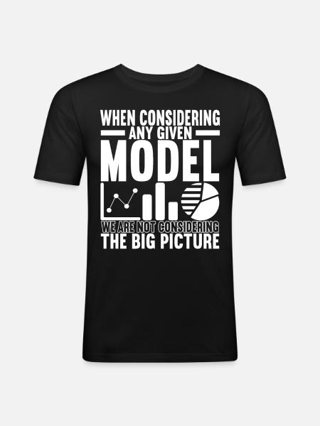 Data Scientist Data Analyst - Männer Slim Fit T-Shirt - Schwarz