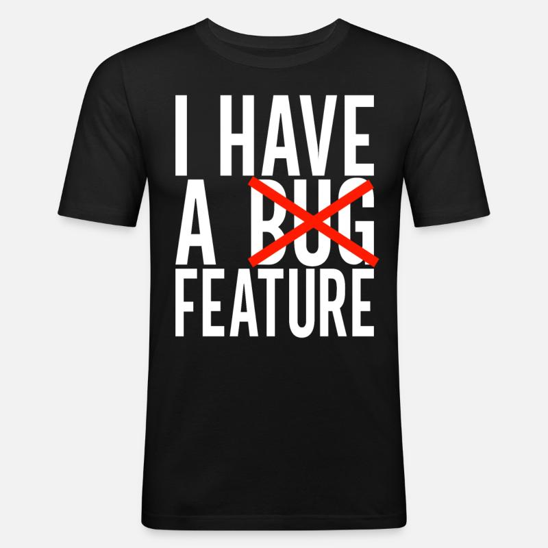 Programmer Computer Scientist - Men's Slim Fit T-Shirt - black