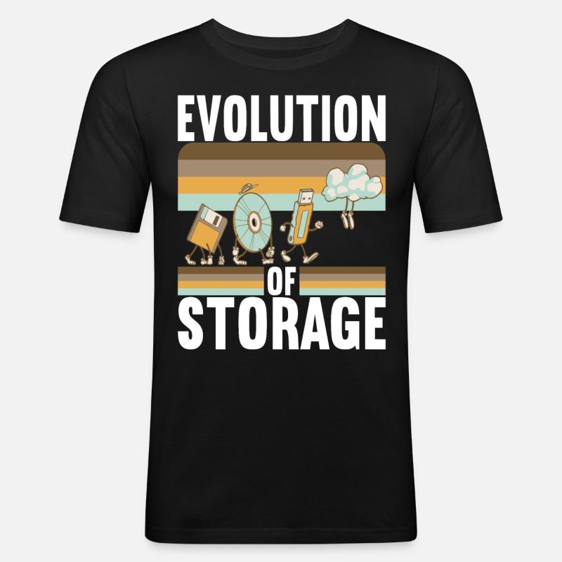 Programmierer Informatiker - Männer Slim Fit T-Shirt - Schwarz