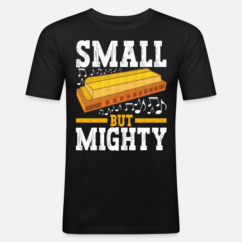 Harmonica Harmonica - Men's Slim Fit T-Shirt - black