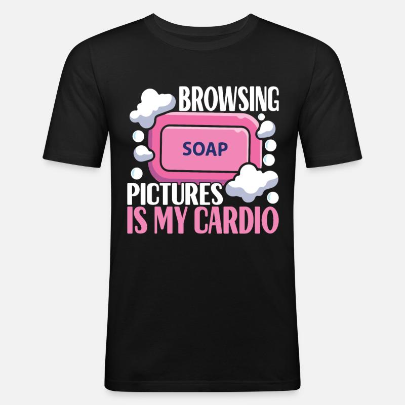 Soap maker soap making - Men's Slim Fit T-Shirt - black
