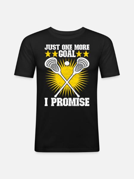 Lacrosse - T-shirt près du corps Homme - noir