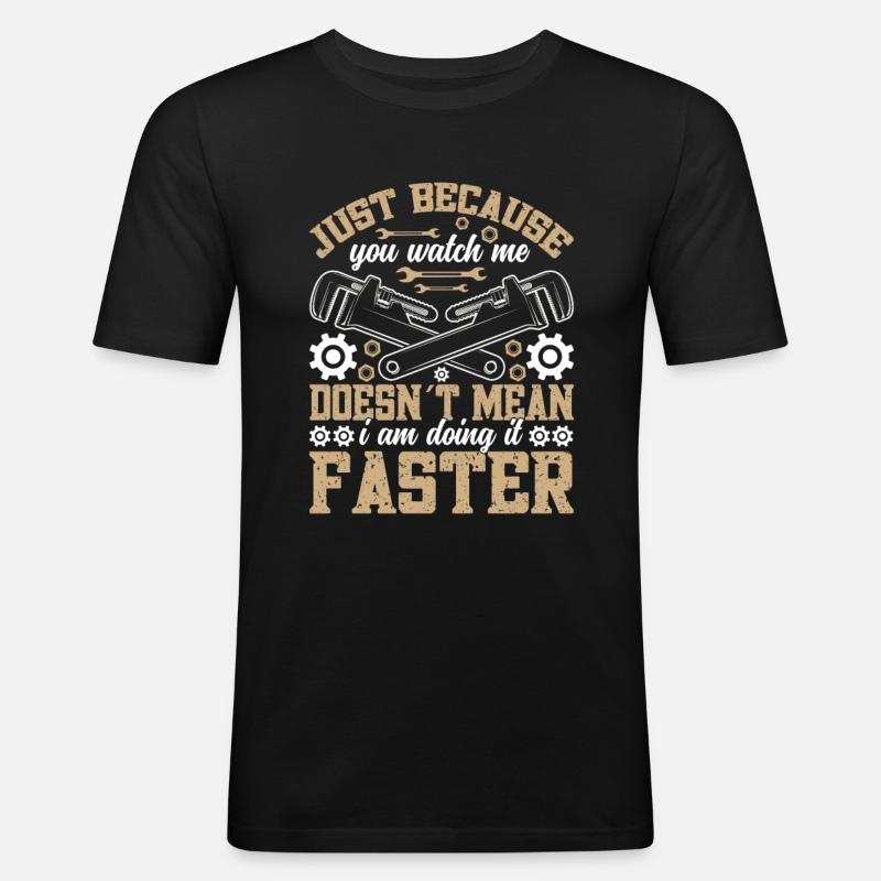 Specific Tools - Männer Slim Fit T-Shirt - Schwarz