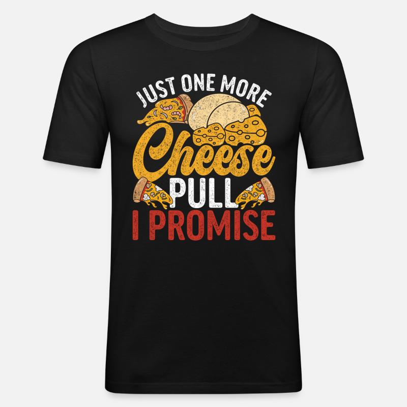 Pizzabäcker Pizzaiolo - Männer Slim Fit T-Shirt - Schwarz