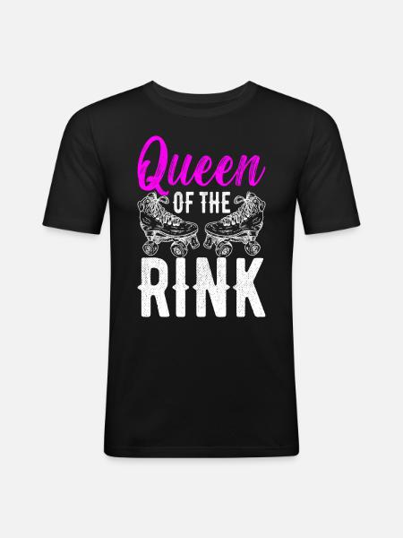 Roller derby - Men's Slim Fit T-Shirt - black